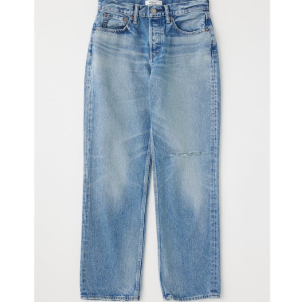 Moussy Vintage Ballard Wide Straight in Light Blue sz. 24 EUC